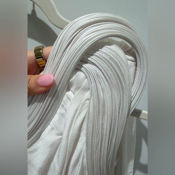 NWT Gaurav Gupta Toga Draped Gown in White - Picture 6 of 10